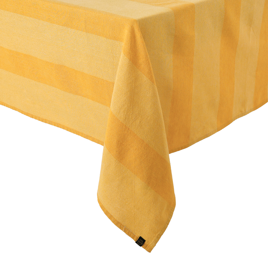 Tablecloth Linen, Cotton SANTA CRUZ  - Ochre  - 160X250