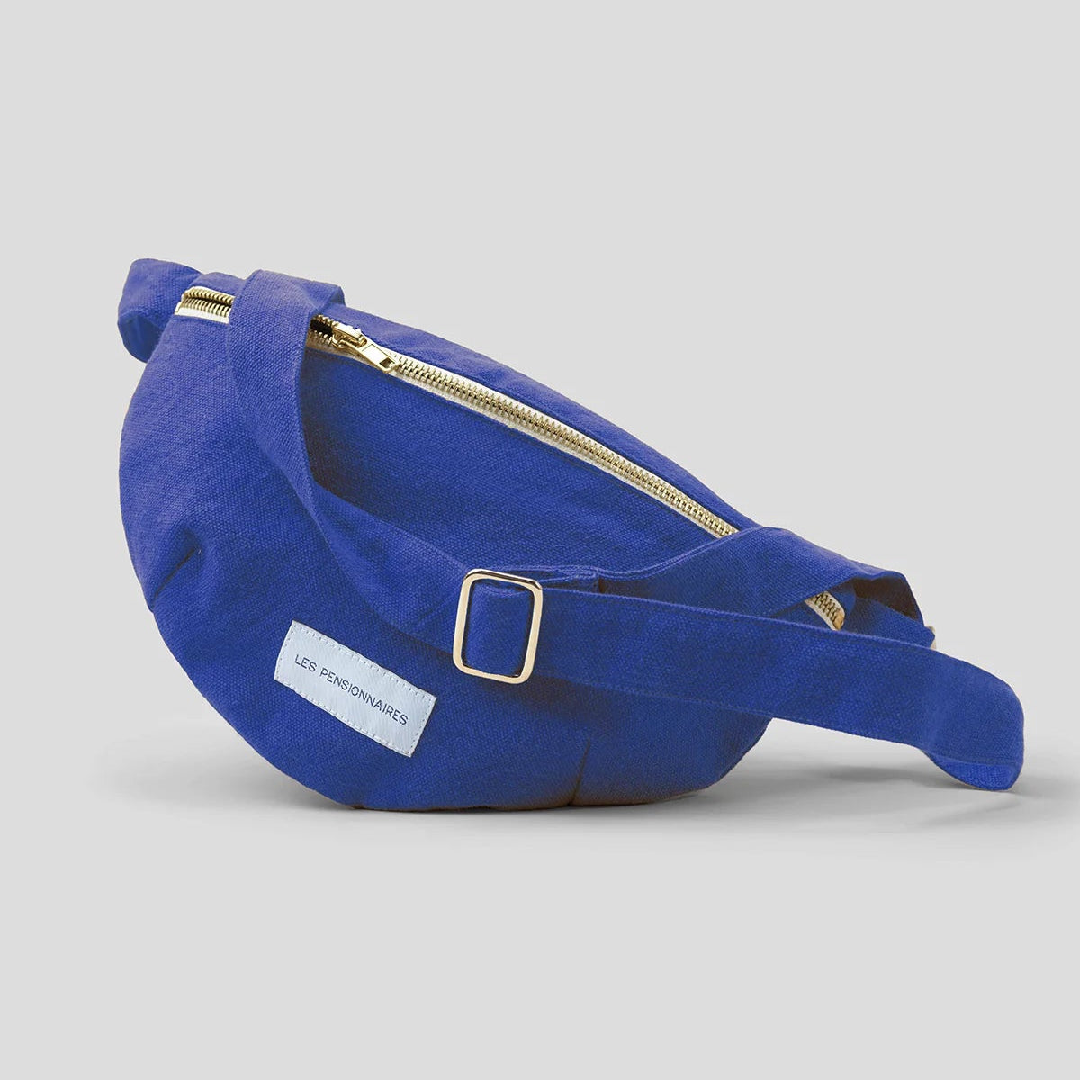 Banana Bag in Organic Ultramarine Blue Cotton Canvas