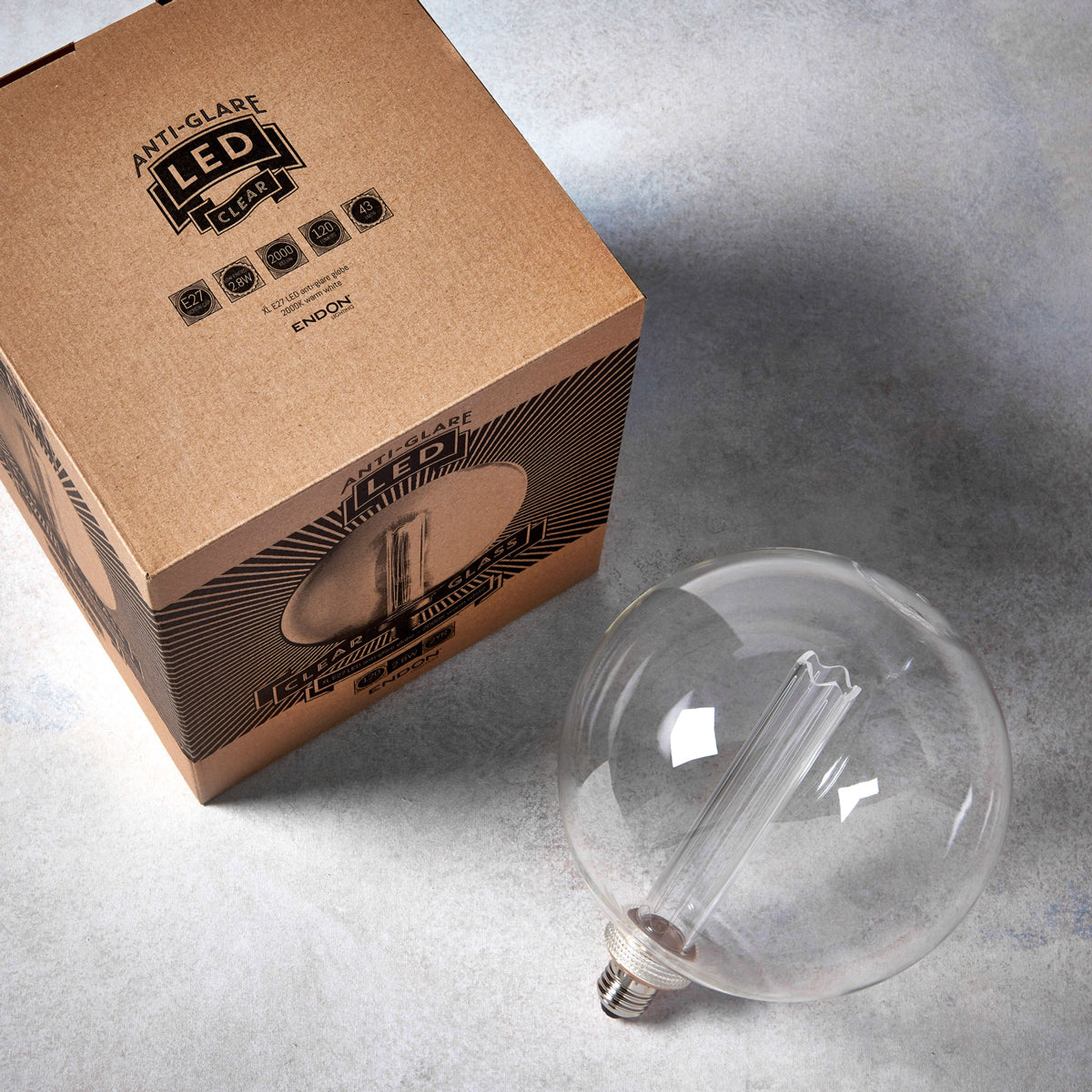 Globe Bulb - Clear - 20cm