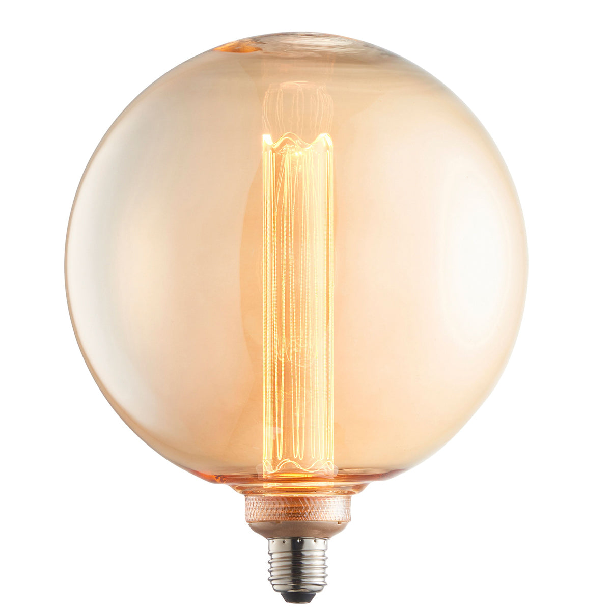 Globe Bulb - Amber - 20cm