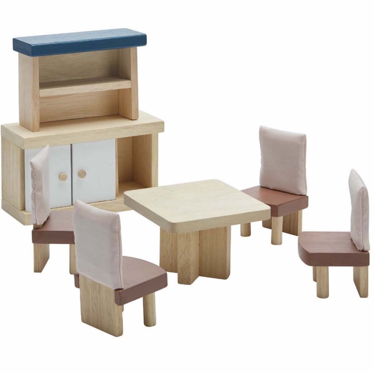 Plan Toys Dining Room Dolls House Furniture - Orchard Collection 7354