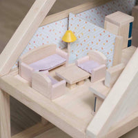 Thumbnail for Plan Toys Living Room Dolls House Furniture - Orchard Collection 7355