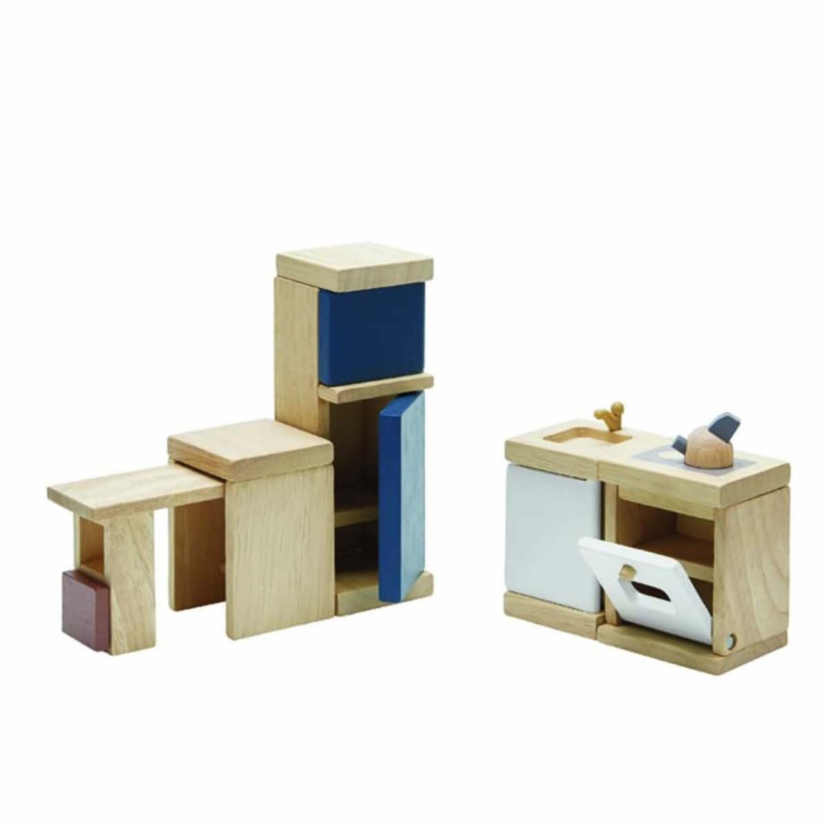 Plan Toys Kitchen Dolls House Furniture - Orchard Collection 7358