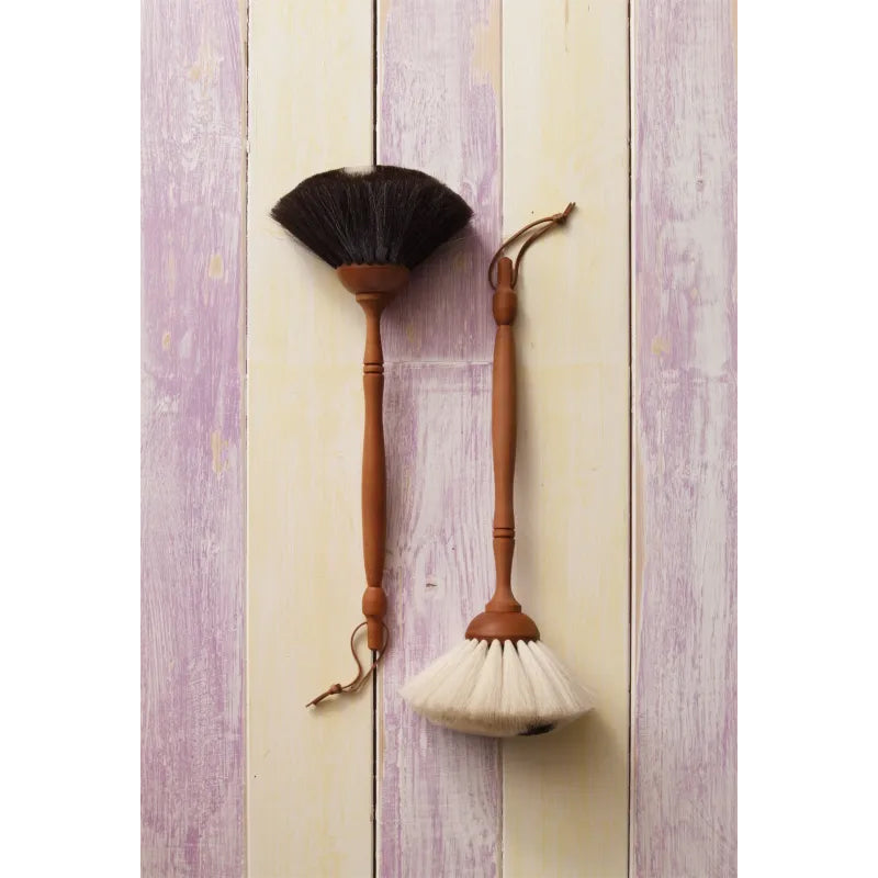 Dust Brush 34cm Pear Wood Black