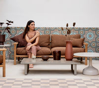 Thumbnail for Sticks 2 Seater Sofa Teak 5 Colour Ways
