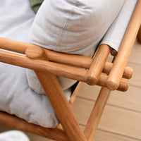 Thumbnail for Sticks 2 Seater Sofa Teak 5 Colour Ways