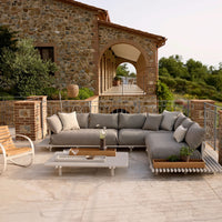 Thumbnail for Sticks Platform Corner Sofa Large 5 colour ways