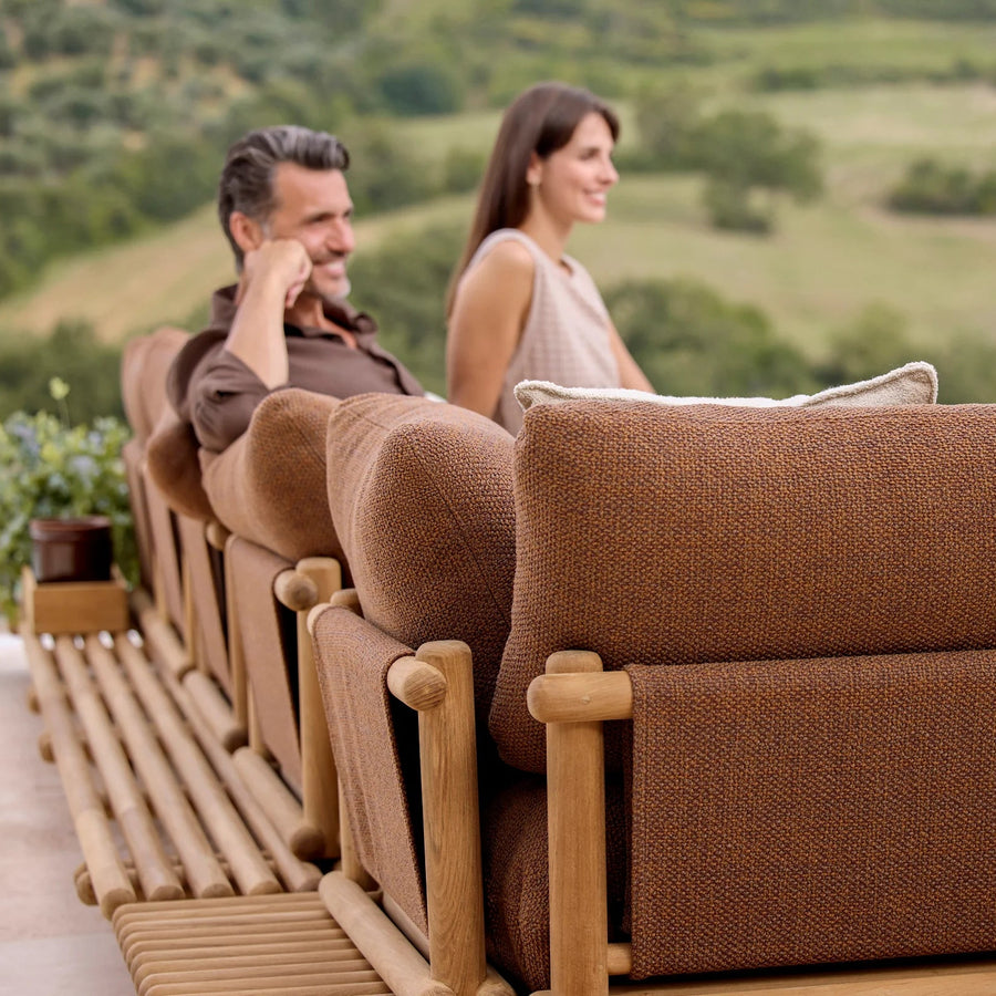 Sticks Platform Corner Sofa Large 5 colour ways