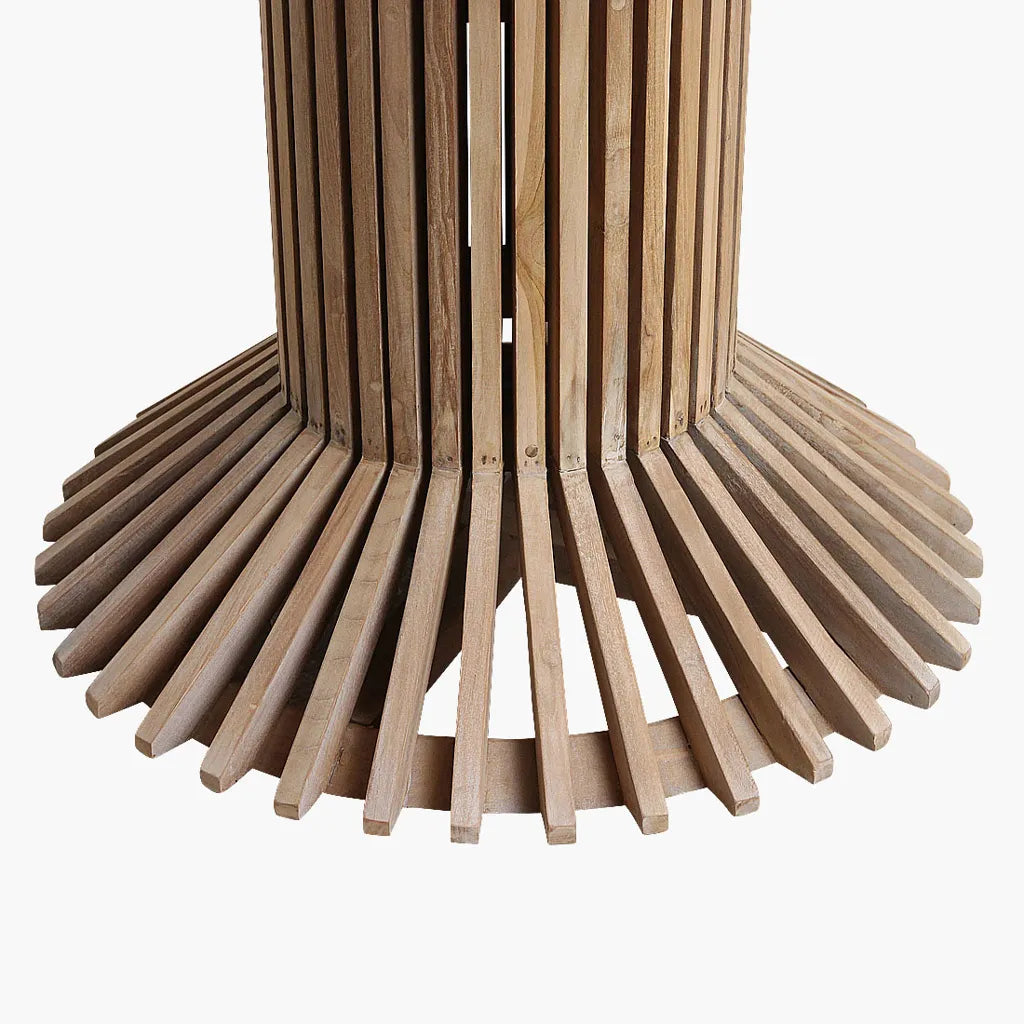 Teak Round Table