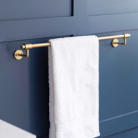Thumbnail for novello-towel-rail-large-antique-brass