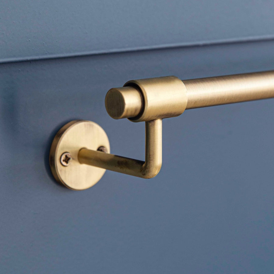 Novello Towel Rail Large - Antique Brass