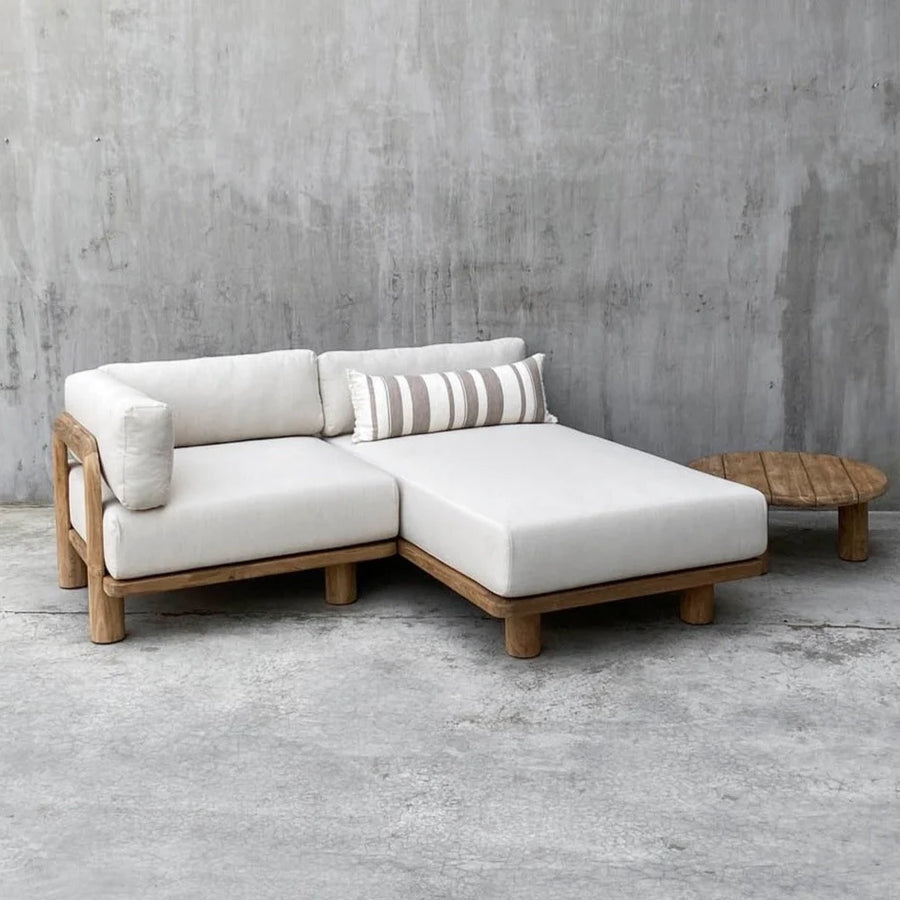 Recycled Teak Outdoor Module Sofa