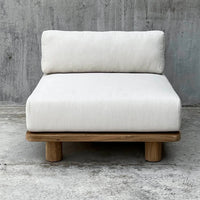 Thumbnail for Recycled Teak Outdoor Module Sofa