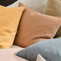 Thumbnail for Cushion Linen Harvest Yellow 50cm x 50cm