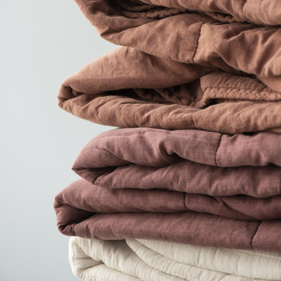 IB Laursen Vintage Quilt Bedspread Double Tuscany 6209-86