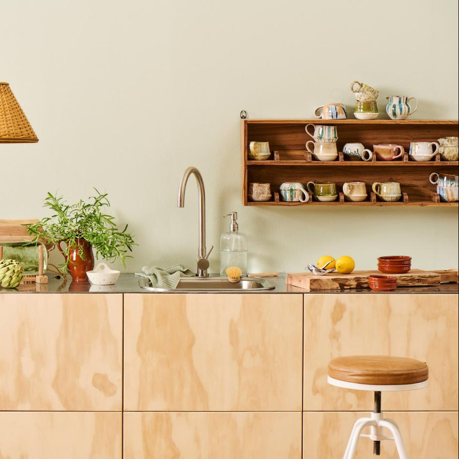 Wall Shelf w/2 Shelves 16 Rooms UNIQUE