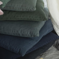 Thumbnail for Cushion Linen Spruce Blue