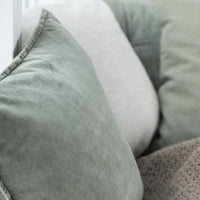Thumbnail for Cushion Velvet Olive 50 x 70cm
