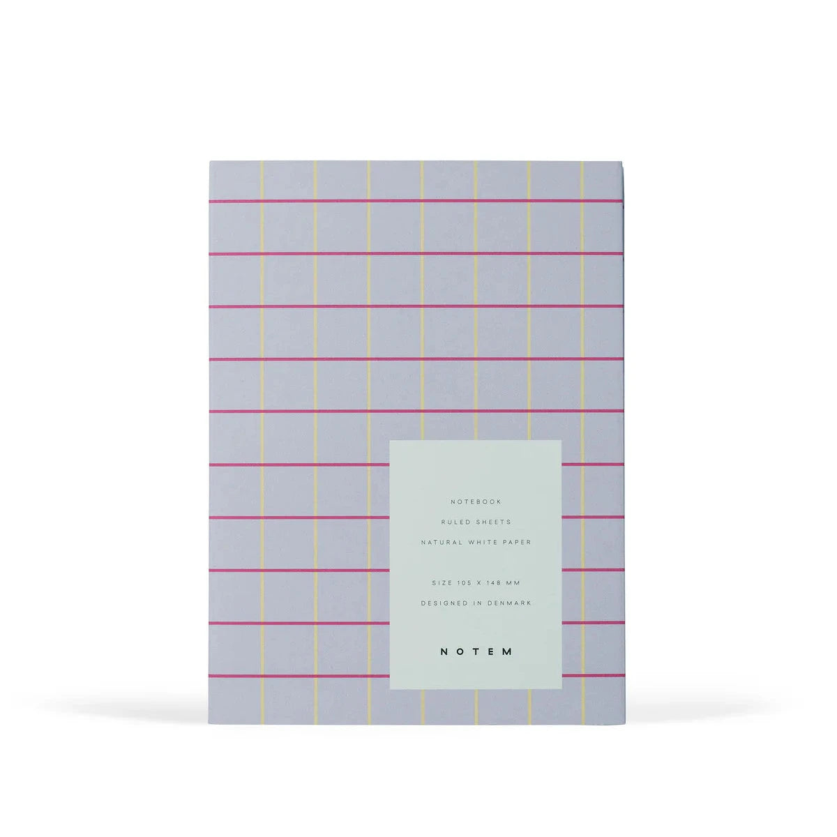 UMA Notebook, Small - Lavender Check