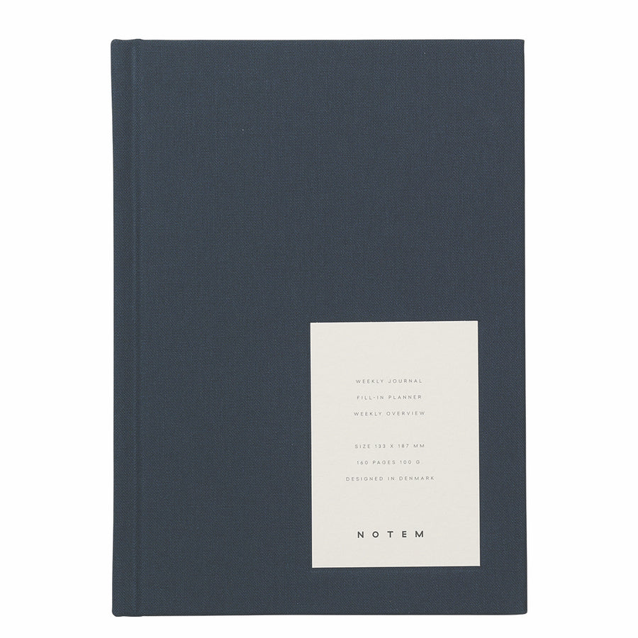 EVEN Weekly Journal, Medium - Dusty Blue