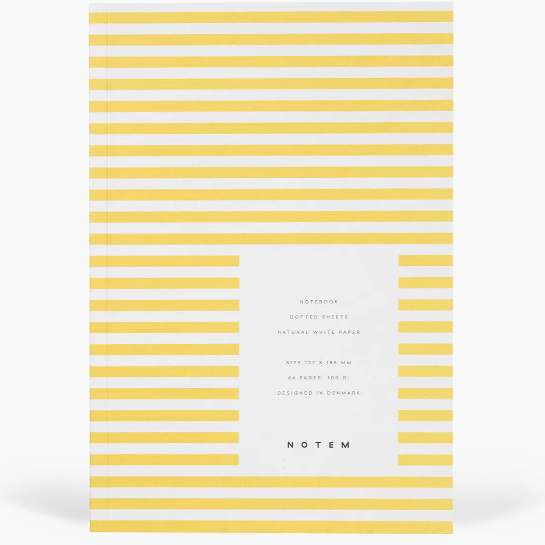 NOTEM Vita Notebook, Small - Yellow
