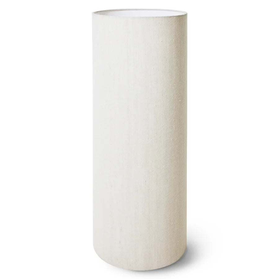 Ceramic Floor Lamp Base XL Cream with Shade