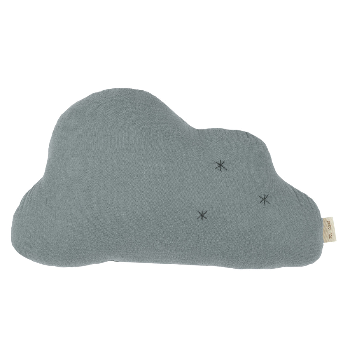 Nobodinoz Wabi Sabi Cloud cushion • Azure