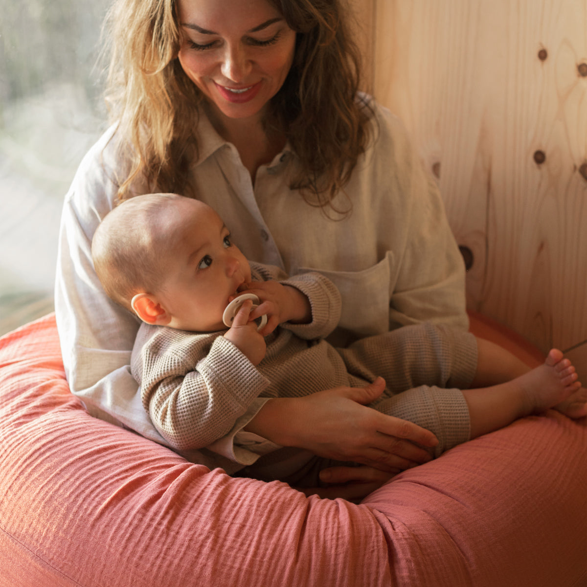 Wabi-Sabi Maternity Pillow - Rosewood