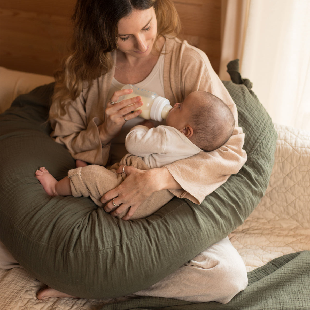 Wabi-Sabi Maternity Pillow - Vetiver