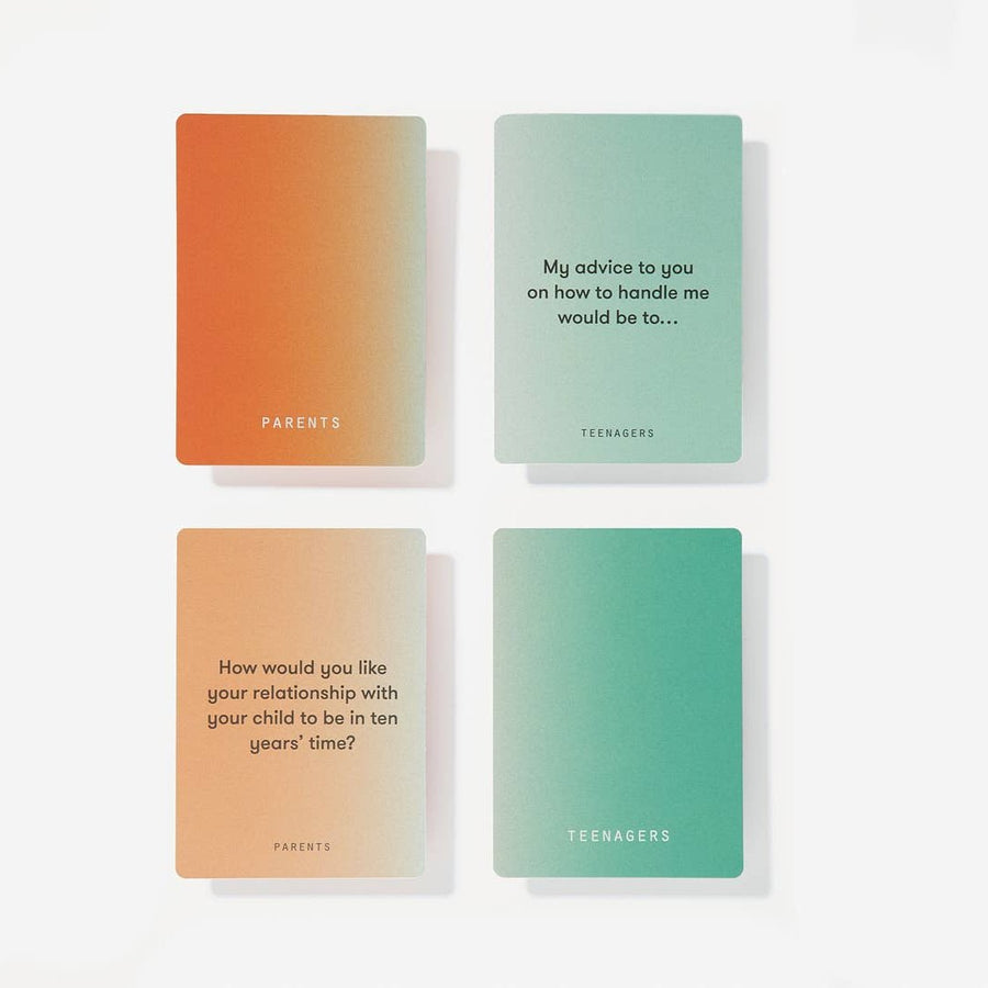 Parents & Teenagers Family Bonding Activity Cards
