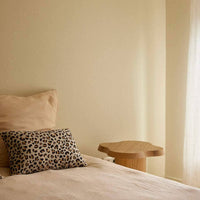 Thumbnail for Leopard linen cushion cover: With upholstery / 30 x 50 cm