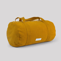 Thumbnail for Mini bowling bag in saffron yellow organic cotton canvas