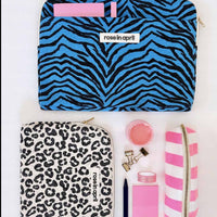 Thumbnail for PENCIL CASE GASTON STRIPES NEON PINK