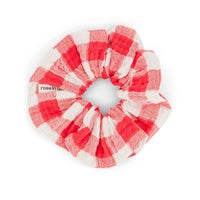 Thumbnail for SCRUNCHIE GINGHAM TOMATO