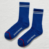 Thumbnail for Le Bon Shoppe Boyfriend Socks: Colbalt