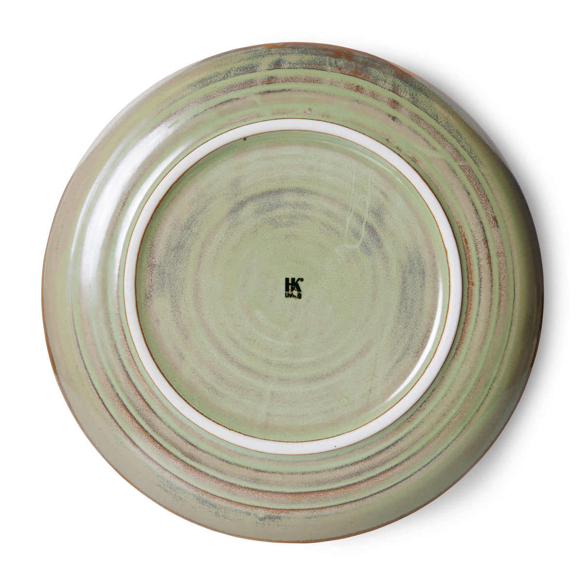 Chef Ceramics: Deep Plate L, Moss Green