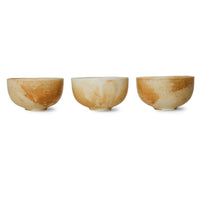 Thumbnail for HKliving Home Chef Ceramics: bowl Rustic cream brown  ACE7155