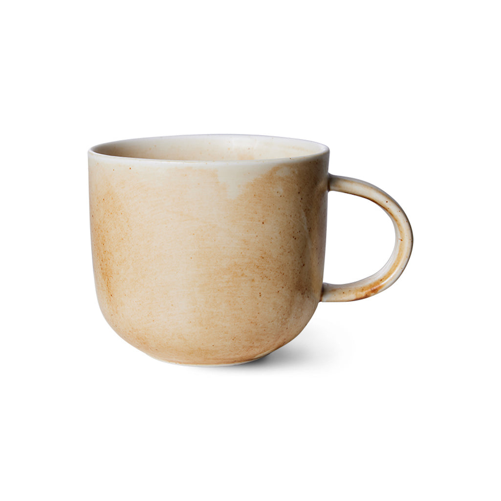 Chef Ceramics Mug, Rustic Cream/Brown