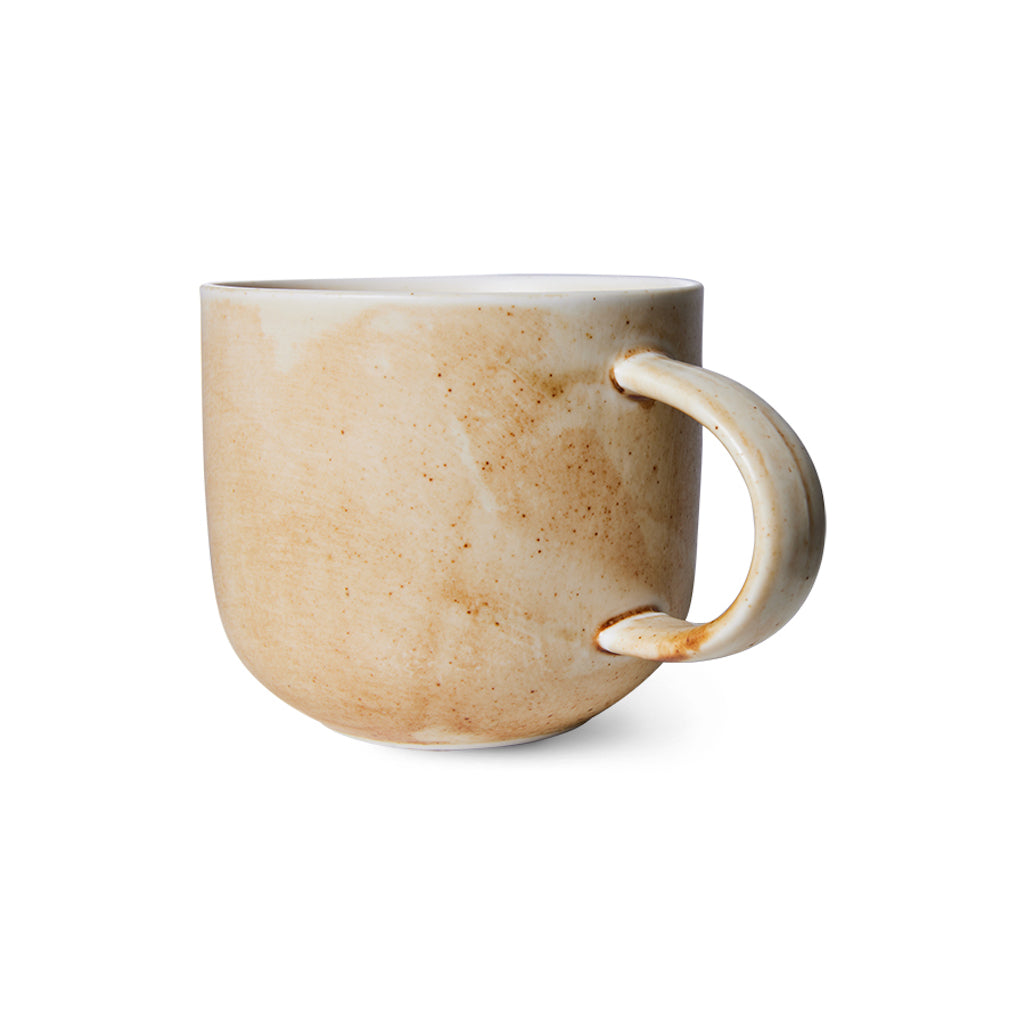 Chef Ceramics Mug, Rustic Cream/Brown