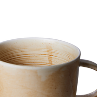 Thumbnail for Chef Ceramics Mug, Rustic Cream/Brown