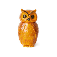 Thumbnail for Ceramic Owl Jar Tangerine