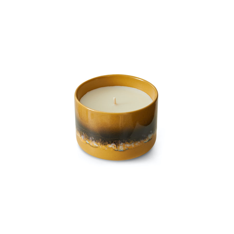 70s Ceramics: Small Scented Candle Valencia