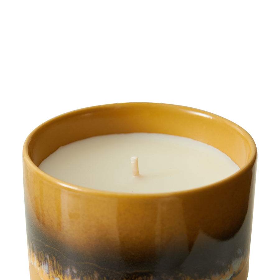 70s Ceramics: Small Scented Candle Valencia