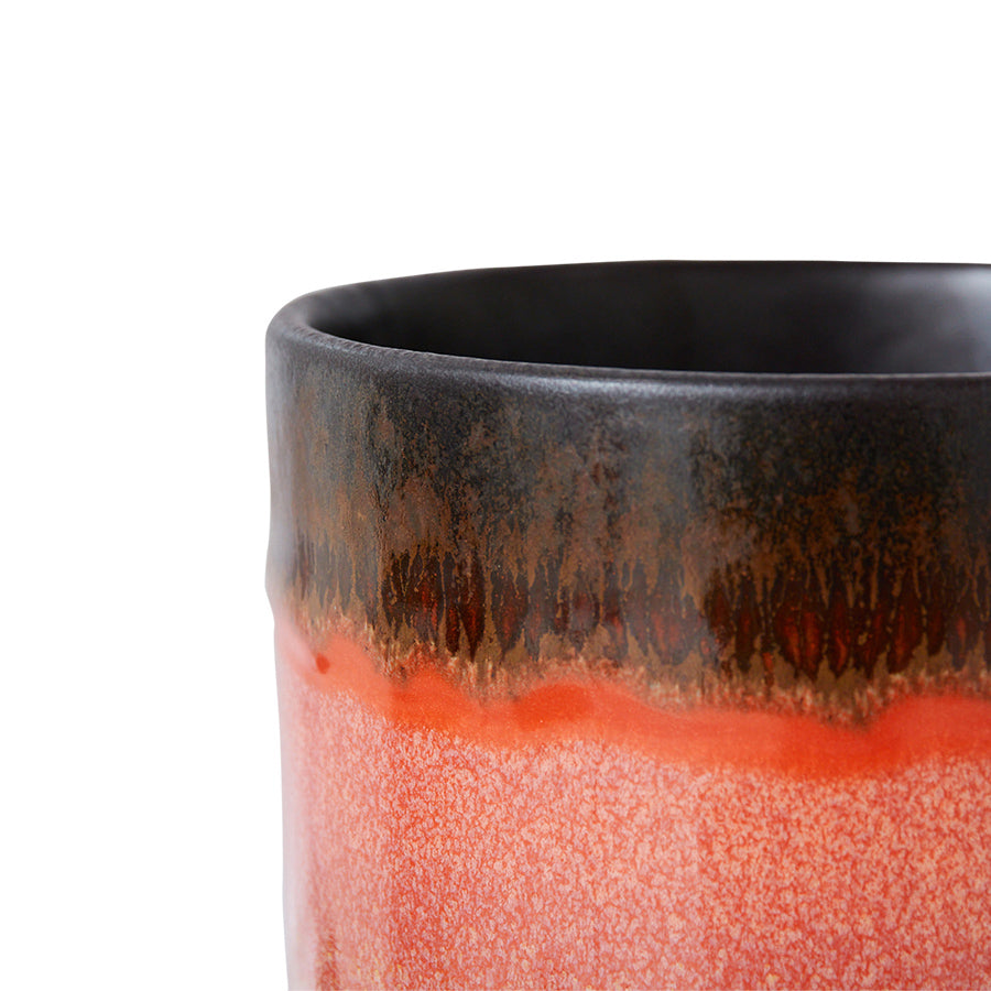 Retro Flower Pot Cherry Lime Fig