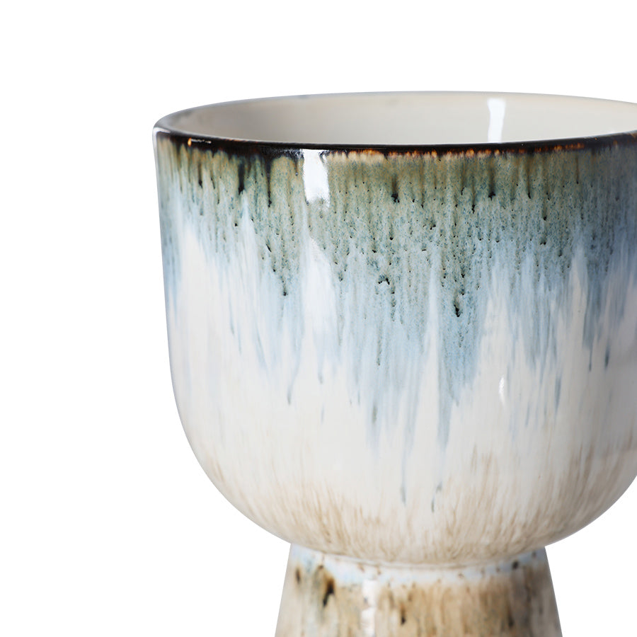 Retro Flower Pot Glacier