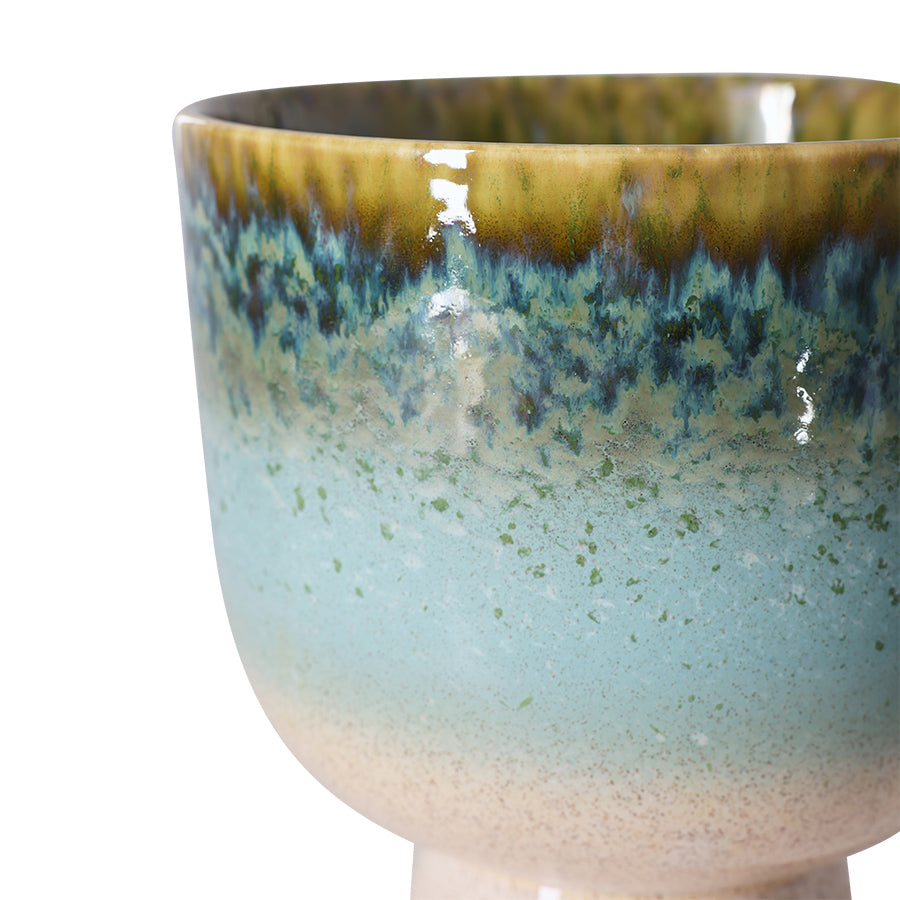 Retro Flower Pot Lagoon