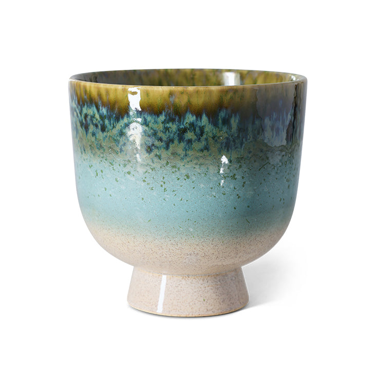 Retro Flower Pot Lagoon