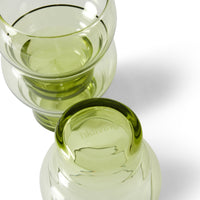 Thumbnail for 70s glassware: Bulb Glasses (Set of 4) Mint Green