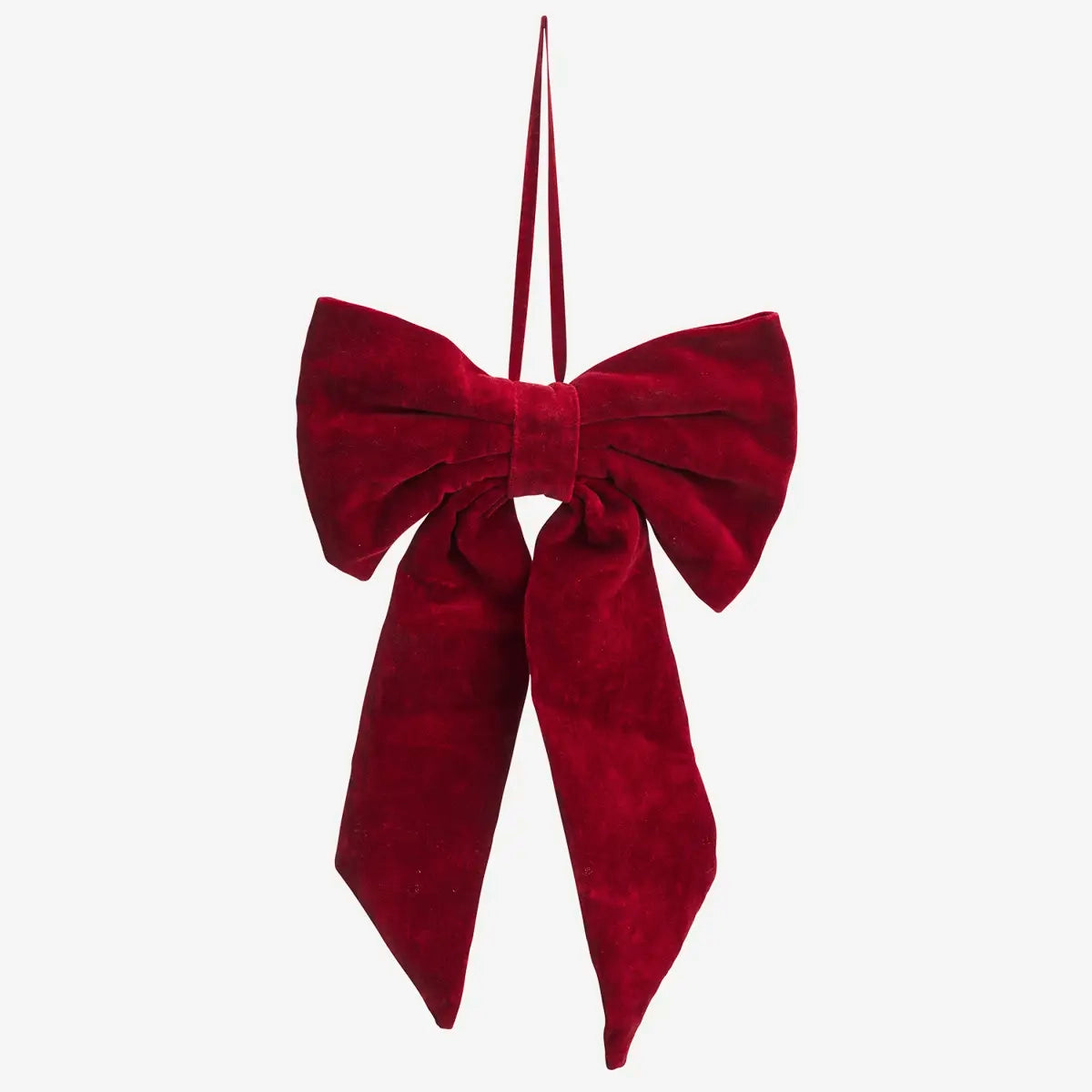 Ruby Velvet bow