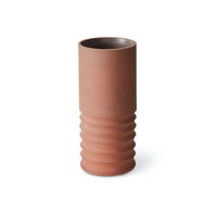 Thumbnail for handcarved-terracotta-tube-vase